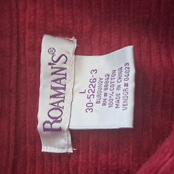 Red button up - Picture 2 of 2